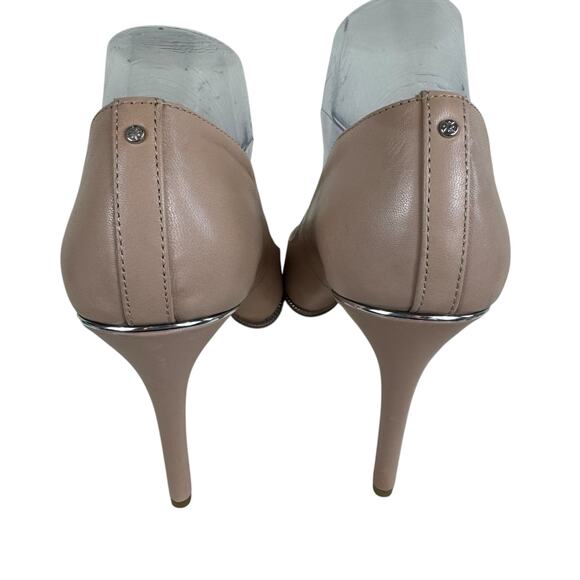 BCBGeneration Harleigh Shell Pink Leather Pointed Toe High Heel Pumps Size 9.5B - Picture 4 of 8